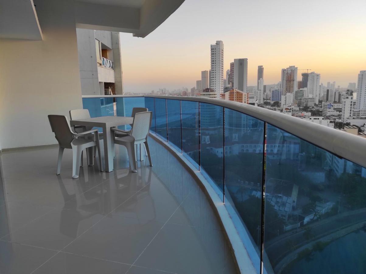 Apartamento De Lujo Con Vista Al Mar - Excelente Ubicacion Cartagena Dış mekan fotoğraf