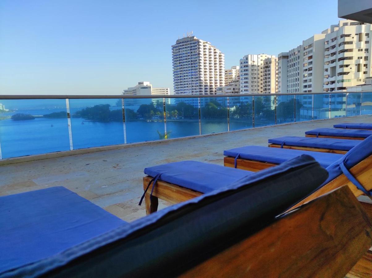 Apartamento De Lujo Con Vista Al Mar - Excelente Ubicacion Cartagena Dış mekan fotoğraf