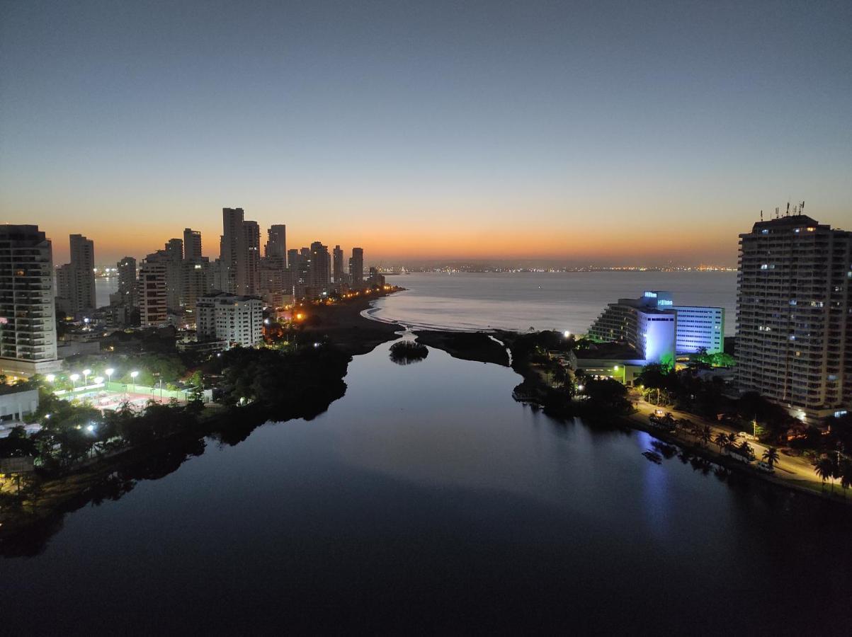 Apartamento De Lujo Con Vista Al Mar - Excelente Ubicacion Cartagena Dış mekan fotoğraf