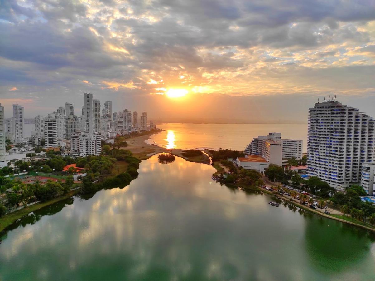Apartamento De Lujo Con Vista Al Mar - Excelente Ubicacion Cartagena Dış mekan fotoğraf
