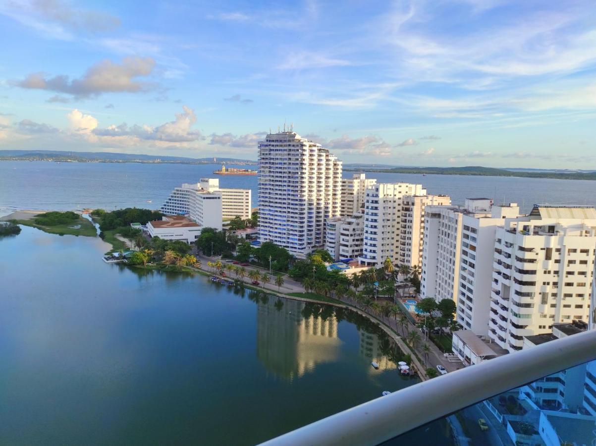 Apartamento De Lujo Con Vista Al Mar - Excelente Ubicacion Cartagena Dış mekan fotoğraf
