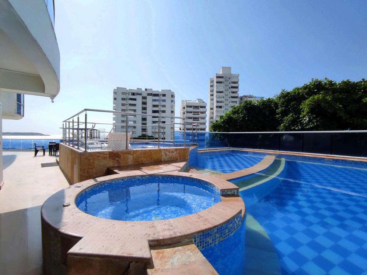 Apartamento De Lujo Con Vista Al Mar - Excelente Ubicacion Cartagena Dış mekan fotoğraf